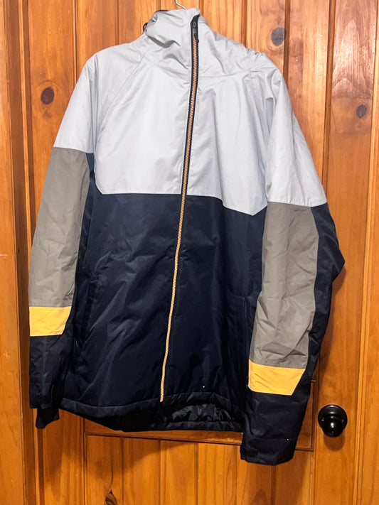 Pulse WFS Men’s Insulated Snow Jacket Size: XL (Black/Tan/Gold)