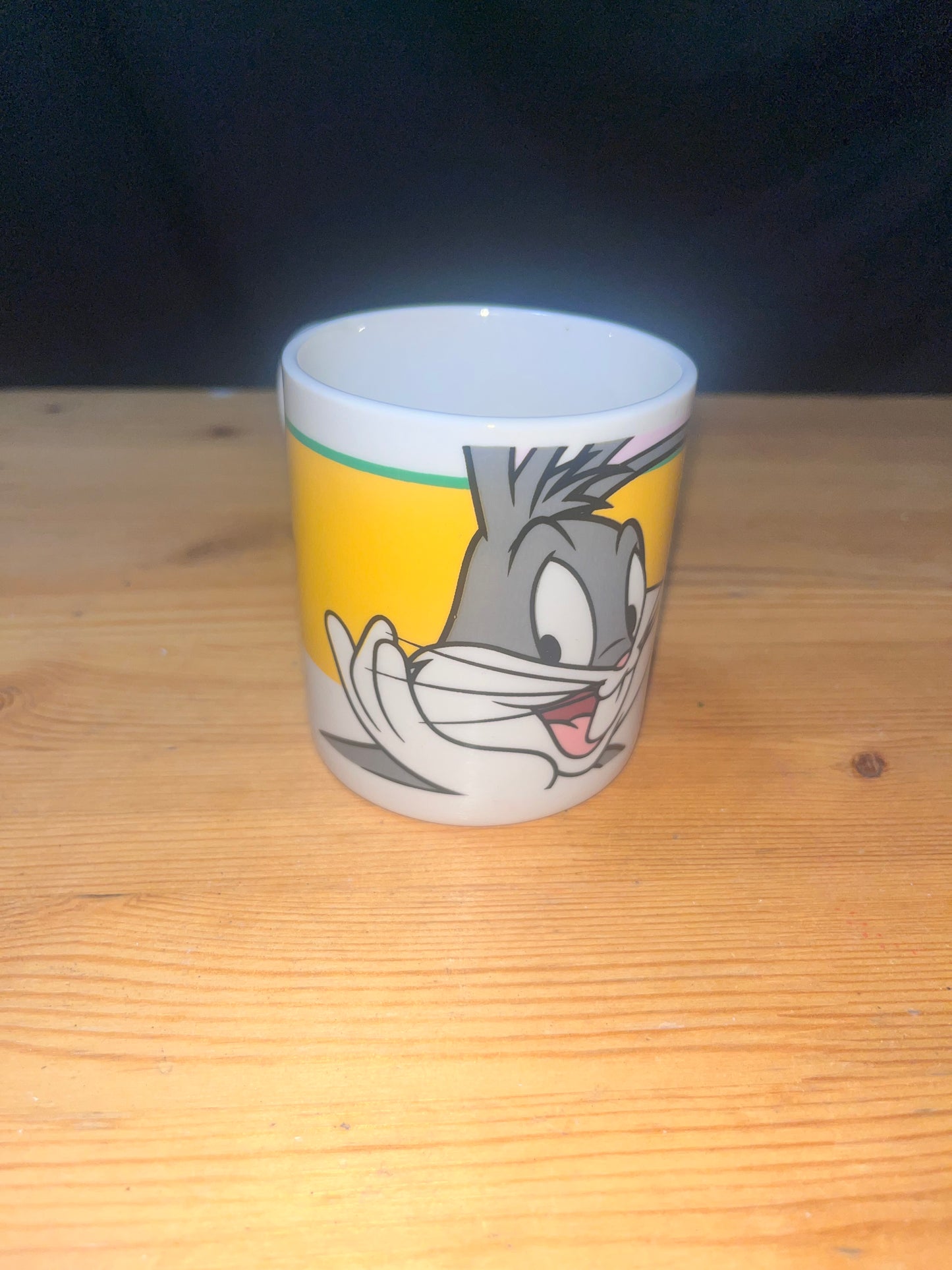 1998 Gibson Bugs Bunny Warner Bros Looney Tunes 3 Piece Set Plate Bowl Cup