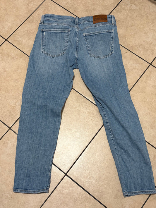 Lucky Brand Womens Skinny Jeans Size 6x28 Medium Wash Stretch Denim Mid Rise