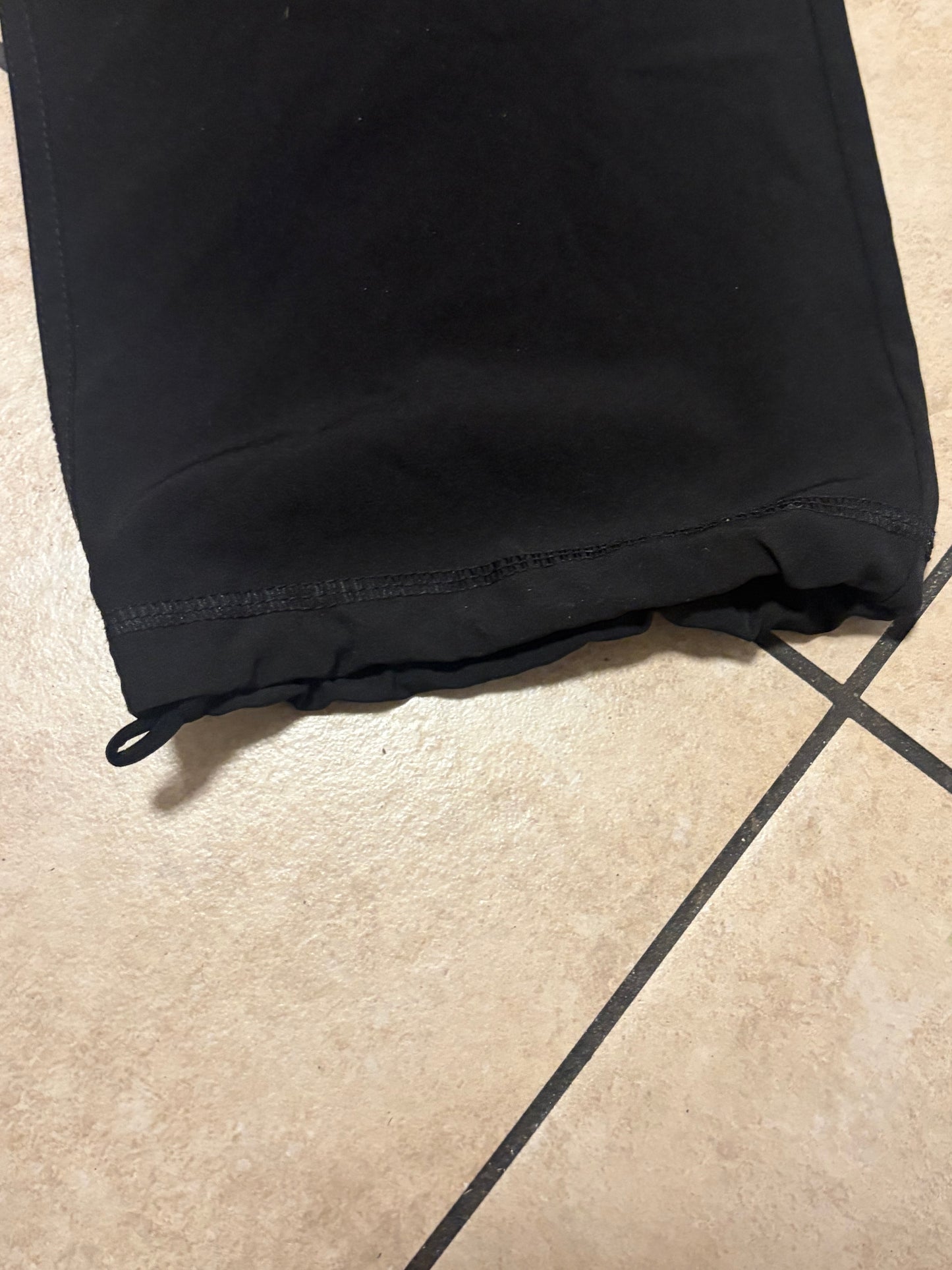 Kyodan Jogger Pants Women’s Petite Small Black Drawstring Stretch Athleisure