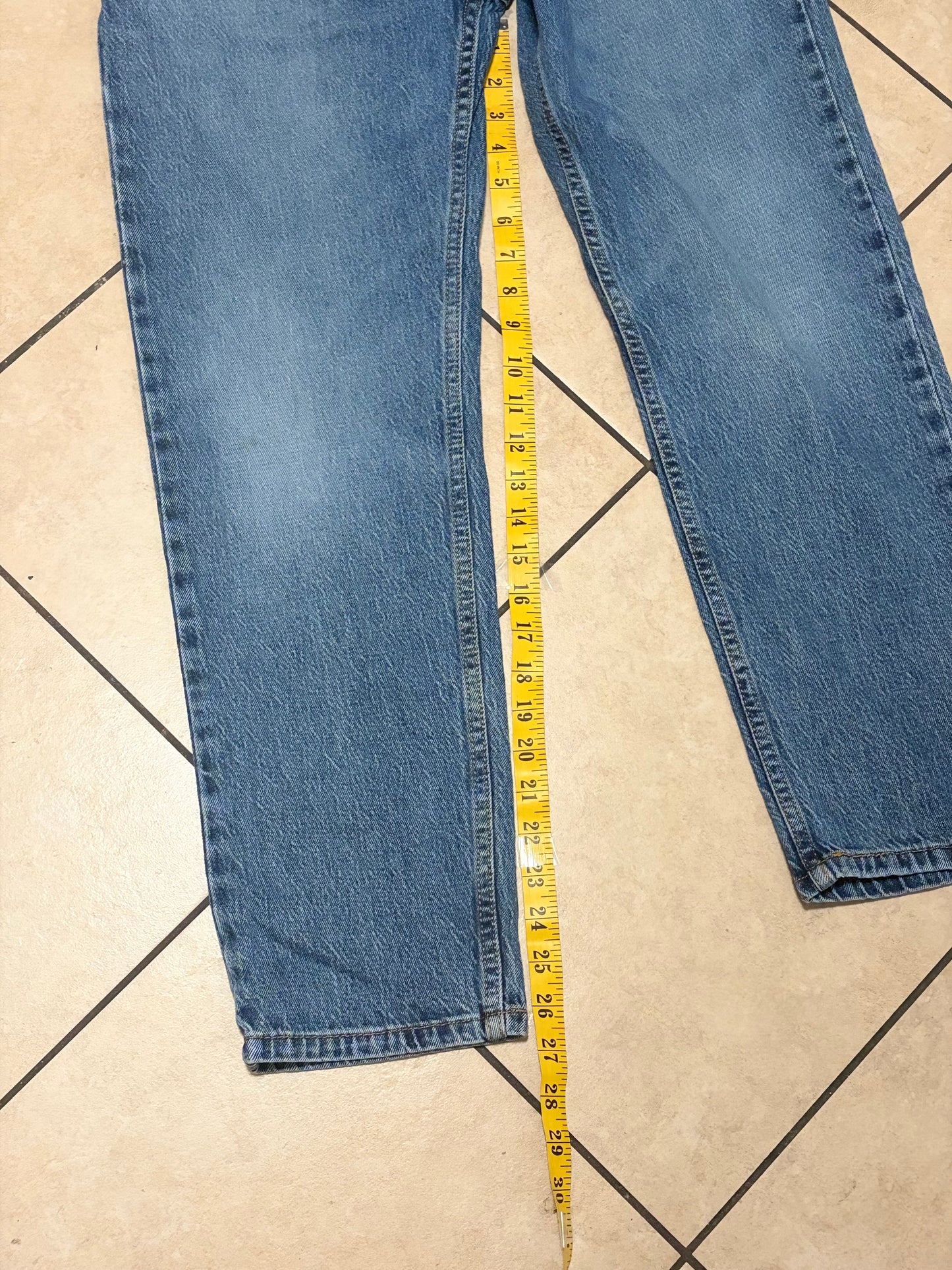 Levi’s 502 Regular Taper Jeans Men’s 33x30 Blue Denim Straight Tapered Fit