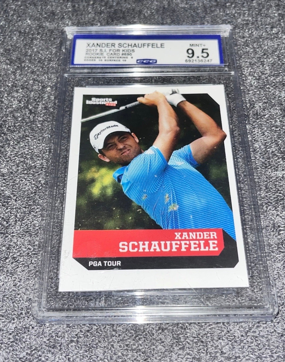 2017 S.I. For Kids Xander Schauffele RC CCG 9.5