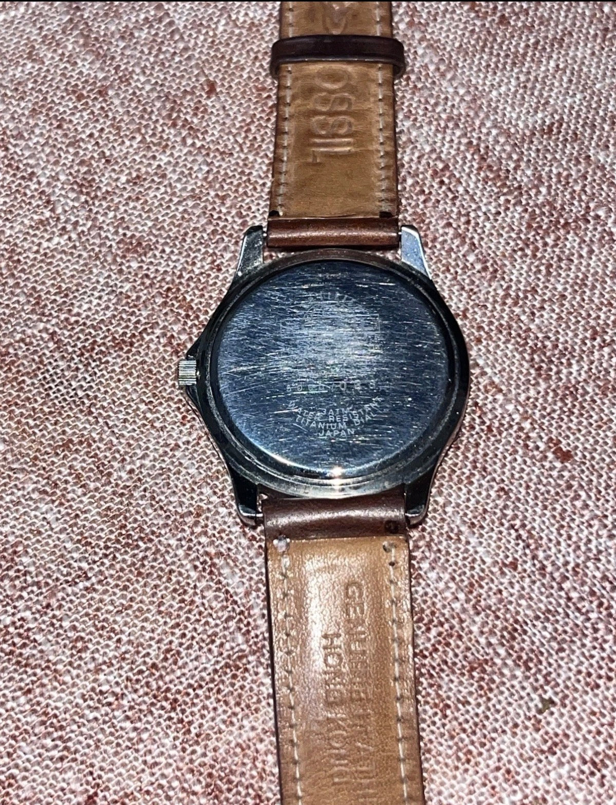 Fossil Men’s TW-3507 "Titanium Dial" Limited Edition 1992