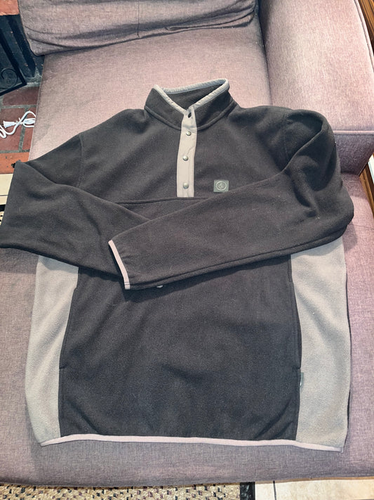 VOLCOM MEN'S ERROR92 MOCK NECK FLEECE SIZE: X-LARGE